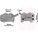 Радiатор масляний (вир-во Van Wezel) 