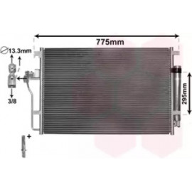 Конденсер кондіционера (вир-во Van Wezel)