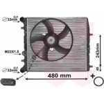 Радіатор FABIA/POLO4 MT -AC 01- (Van Wezel) 
