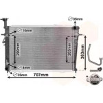 Радiатор (пр-во Van Wezel) 