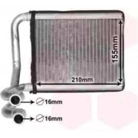 Радiатор охлодження (вир-во Van Wezel)