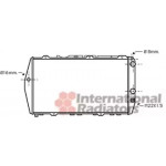 Радіатор AUDI 100/200 MT/AT 76-90 (Van Wezel) 