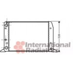 Радіатор AUDI 80 1.6/1.8 MT 86-91 (Van Wezel) 