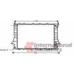 Радіатор AUDI 100/A6 26/8 AT 92-97 (Van Wezel) 
