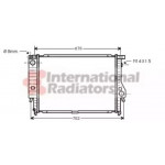 Радіатор 530/535/730/735 MT 85-94 (Van Wezel) 