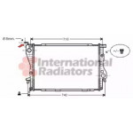 Радіатор BMW 525TDS E39 MT/AT 95- (Van Wezel) 
