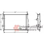 Радіатор (вир-во Van Wezel) 