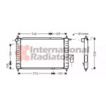 Радіатор MATIZ 2  0.8 MT +-AC 01- (Van Wezel) 