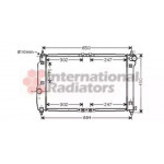 Радiатор (вир-во Van Wezel) 