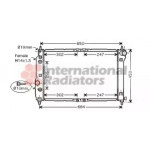 Радiатор (вир-во Van Wezel) 