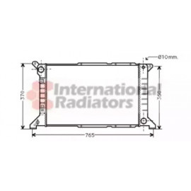 Радіатор TRANSIT5 2.5TD MT -AC 94- (Van Wezel)