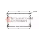 Радіатор TRANSIT VII 20TD MT 00- (Van Wezel) 