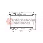 Радiатор охлодження (вир-во Van Wezel) 