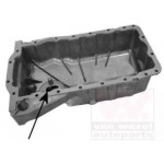 Піддон, масляний картера двигуна VAG 1.8 (AGN) +Sensor hole ( вир-во Wan Wezel) 