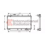 Радіатор KIA SEPHIA/SHUMA MT 96- (Van Wezel) 