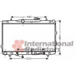 Радіатор CERATO 16i/20i AT 04- (Van Wezel) 