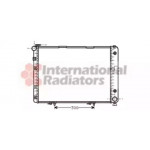 Радіатор MB 124 E500 9/89- AUT (Van Wezel) 