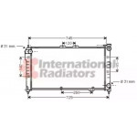 Радіатор MAZDA 323F MT -AC 94-98 (Van Wezel) 