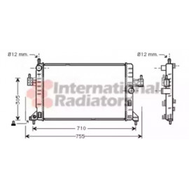 Радіатор (вир-во Van Wezel)