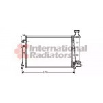 Радіатор PEUG 405 MT/AT 87-92 (Van Wezel) 