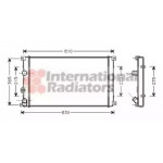 Радіатор MOVANO/MASTER D MT 98- (Van Wezel) 