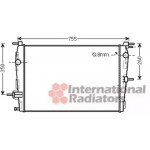 Радіатор (вир-во Van Wezel) 