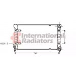 Радіатор TOLEDO I 18/20 MT -AC 91- (Van Wezel) 