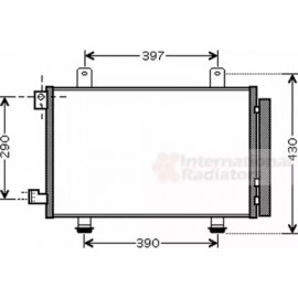 Радіатор (вир-во Van Wezel)