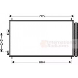 Конденсор кондиціонера RAV4 ALL 06- (Van Wezel)