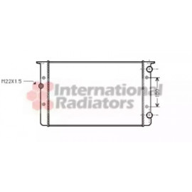Радіатор GOLF 3/VENTO D/TD 91-98 (Van Wezel)
