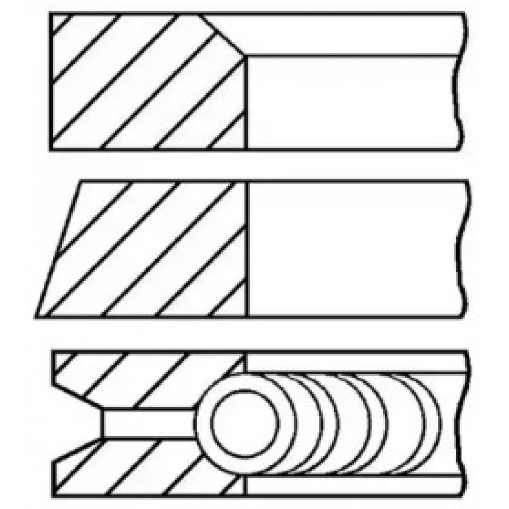 Кільця поршневі (вир-во GOETZE)