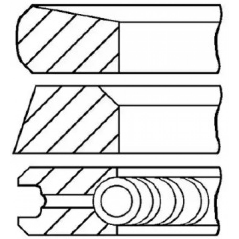 Кільця поршневі (вир-во GOETZE)