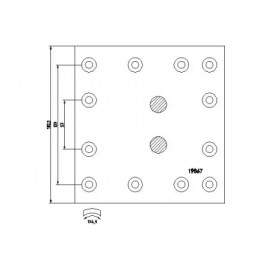 Тяга стаб. задн. NISSAN передн. лев. (вир-во Febi)