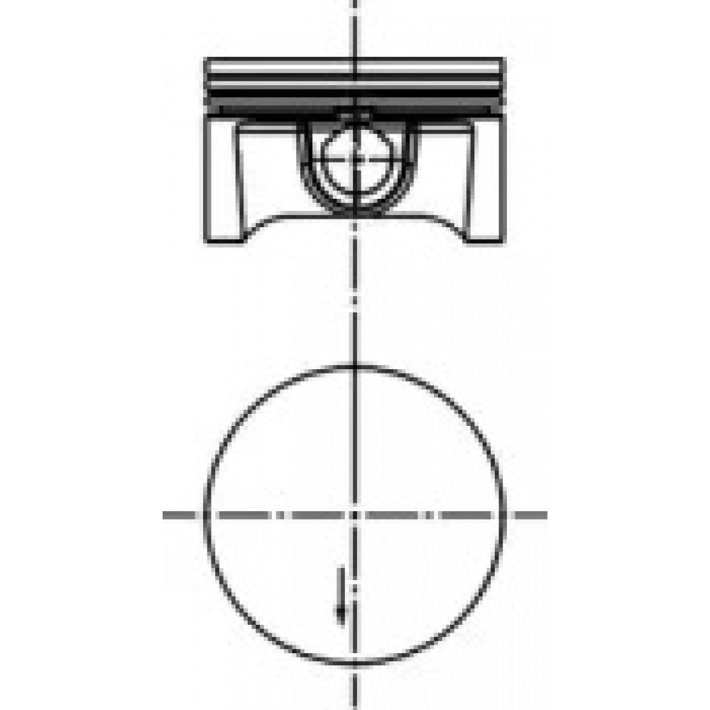 Поршень OPEL 79.5 Z16XEP (пр-во KS)