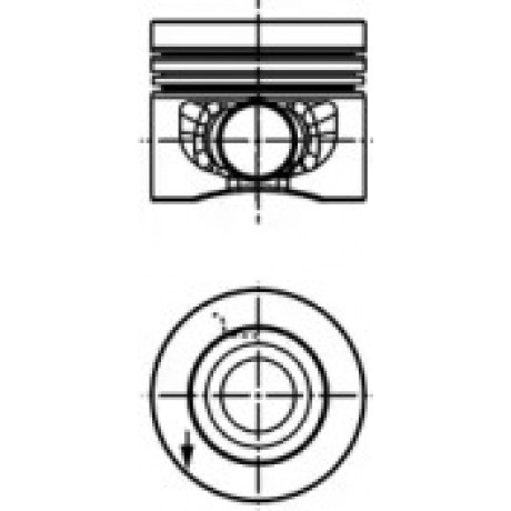 Поршень VW 81,26 (вир-во KS)