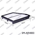 Фільтр повітряний HYUNDAI MATRIX (вир-во SPEEDMATE, Korea)  Фільтр повітряний HYUNDAI MATRIX (вир-во SPEEDMATE, Korea)