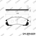 Колодки гальмівні дискові HYUNDAI, MITSUBISHI LANCER, OUTLANDER передн. (вир-во SPEEDMATE, Korea)  Колодки гальмівні дискові HYUNDAI, MITSUBISHI LANCER, OUTLANDER передн. (вир-во SPEEDMATE, Korea)