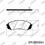 Колодки гальмівні дискові (F) HYUNDAI / KIA (вир-во SPEEDMATE, Korea)  Колодки гальмівні дискові (F) HYUNDAI / KIA (вир-во SPEEDMATE, Korea)
