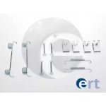 Комплектуючі, гальмівна колодка (вир-во ERT) 