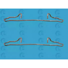 Комплектуючі, гальмівна колодка (вир-во ERT)