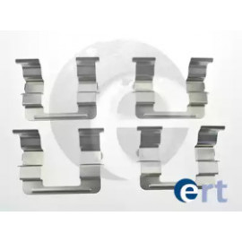 Комплектуючі, гальмівна колодка (вир-во ERT)