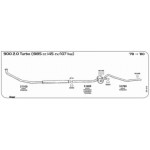 Колодка гальм. барабан. DAEWOO ESPERO (KLEJ) 2.0 [C20LZ], PRINCE ; KADETT E; задн. (вир-во SangSin) 