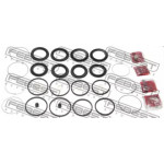 Ремкомплект супорта передн. TOYOTA LAND CRUISER 100 1998-2007 (вир-во FEBEST) 