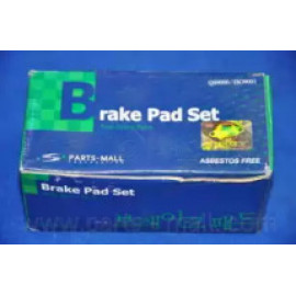 Колодка гальм. диск. NISSAN 300ZX Z31 83-89 (вир-во PARTS-MALL)