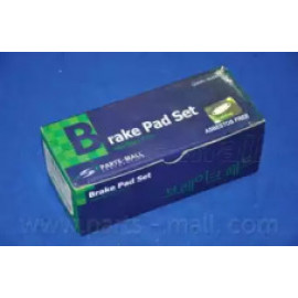 Гальмівні колодки дискові (вир-во Parts-Mall)