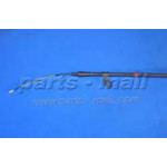 Трос ручного гальма (вир-во Parts-Mall) 