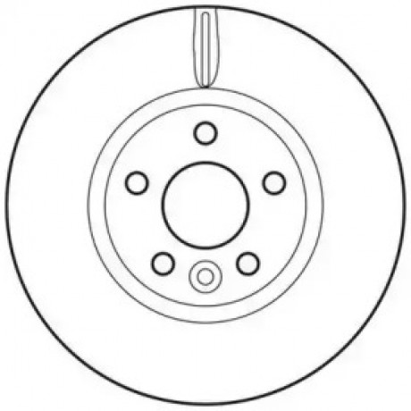 Диск тормозной FORD GALAXY, MONDEO передн., вент. (пр-во Jurid)