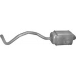 Глушник задня частина  RENAULT MEGANE II 05-09 (Ви-во Polmostrow) 