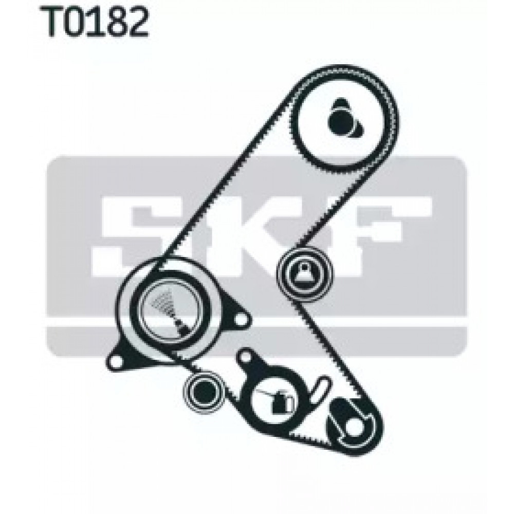 Ремкомплект ГРМ OPEL CORSA C (F08, F68) 1.7 DI (пр-во SKF)