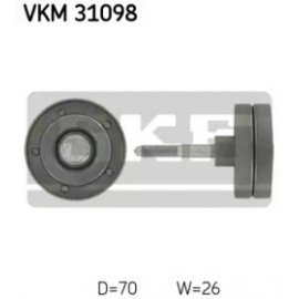 Ведучий ролик, поліклиновий ремінь VW GOLF V 1.4 TSI 2006 - 2008 (Вир-во SKF)